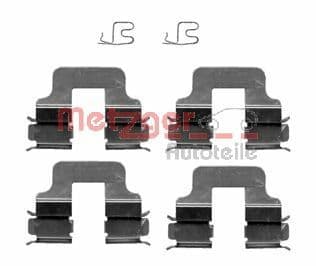 Set accesorii, placute frana METZGER AUTOTEILE 109-1245