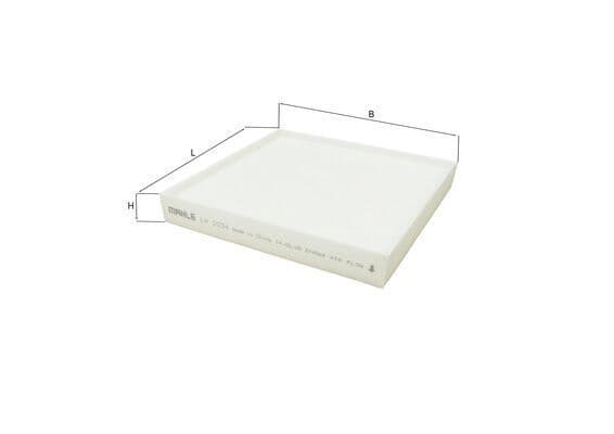 Filtru, aer habitaclu MAHLE LA 2034