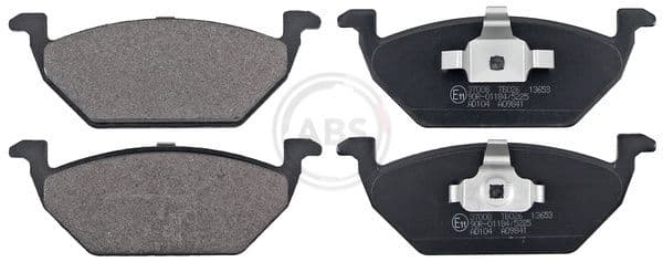 set placute frana,frana disc ABS 37008