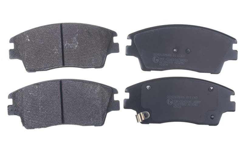 set placute frana,frana disc DENCKERMANN B111360