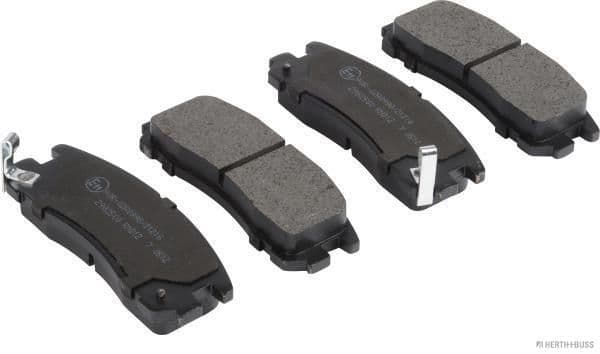 set placute frana,frana disc HERTH+BUSS JAKOPARTS J3615003
