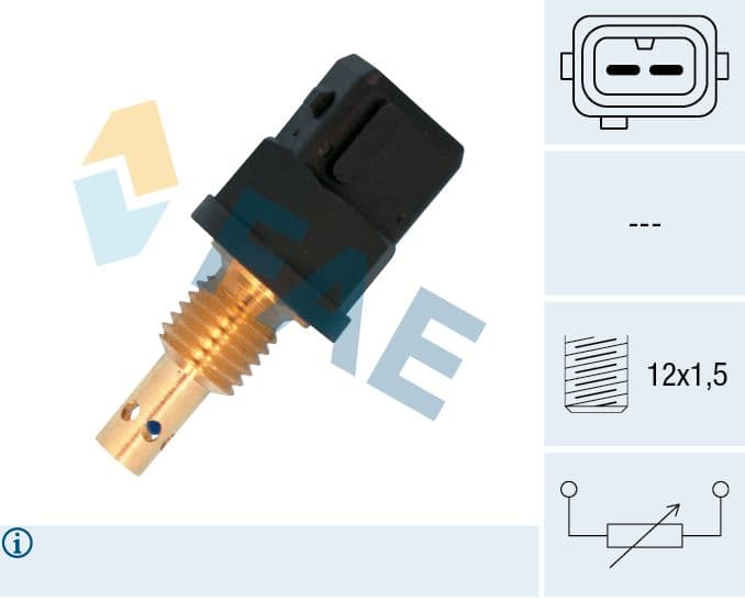 senzor,temperatura aer admisie FAE 33536