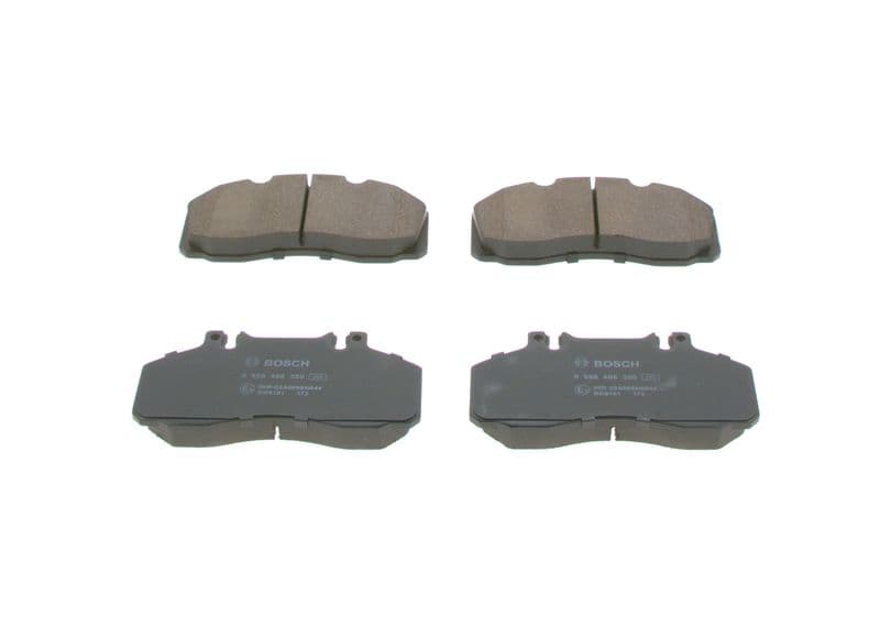 set placute frana,frana disc BOSCH 0 986 468 350