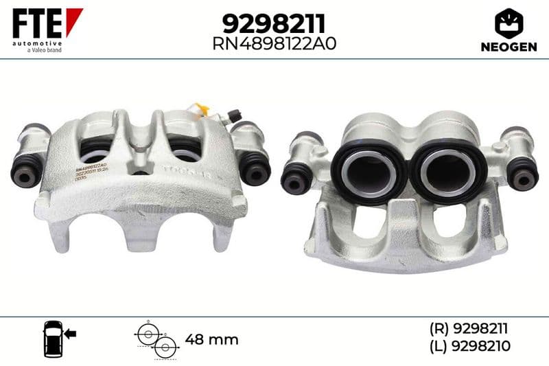 Etrier frana FTE NEOGEN 9298211