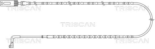 senzor de avertizare,uzura placute de frana TRISCAN 8115 11032