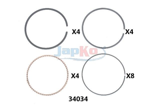 Segment piston JAPKO 434034J
