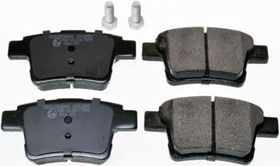set placute frana,frana disc DENCKERMANN B110983