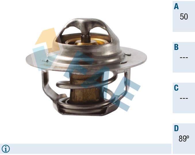 termostat,lichid racire FAE 5205089