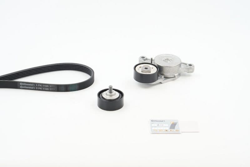 Set curea transmisie cu caneluri CONTINENTAL CTAM 5PK1105K1