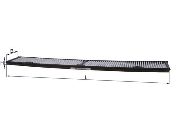 Filtru, aer habitaclu MAHLE LAK 248