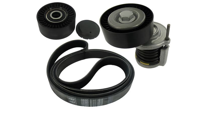 Set curea transmisie cu caneluri SKF VKMA 31084
