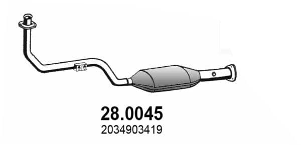 Catalizator ASSO 28.0045