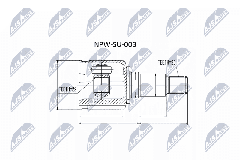 Set articulatie, planetara NTY NPW-SU-003