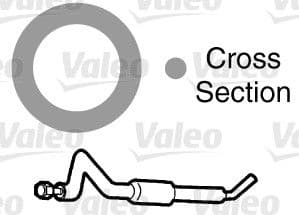 garnitura,conducta lichid de racire VALEO 509141