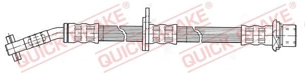 Furtun frana QUICK BRAKE 58.934