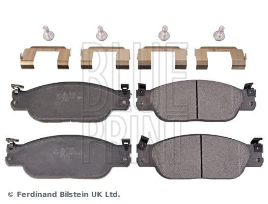 set placute frana,frana disc BLUE PRINT ADJ134238