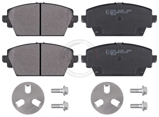 set placute frana,frana disc ABS 37205