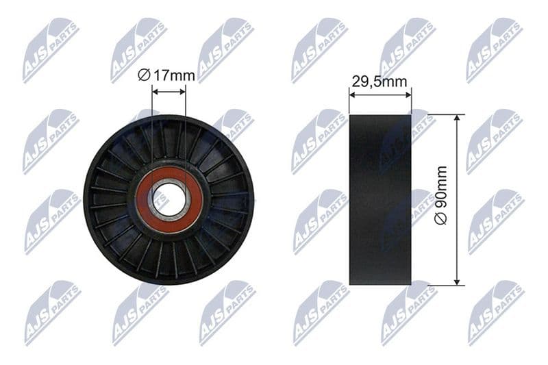 rola intinzator,curea transmisie NTY RNK-CH-009A