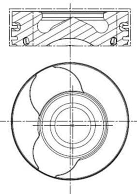 Piston MAHLE 022 01 00