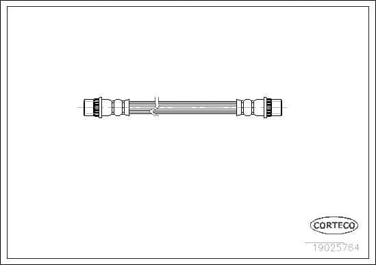 Furtun frana CORTECO 19025764