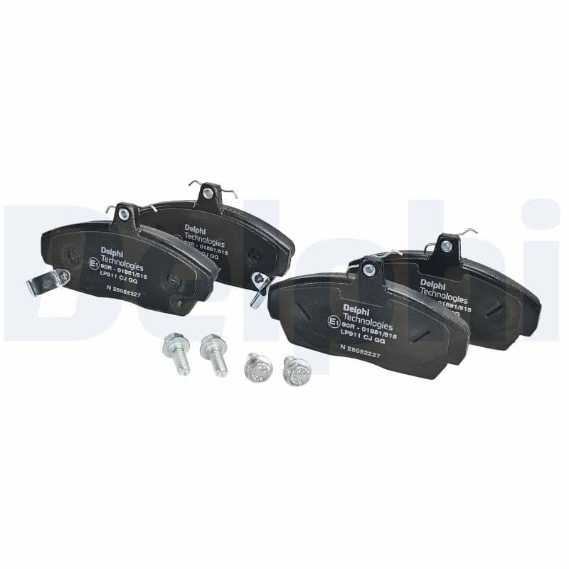 set placute frana,frana disc DELPHI LP911