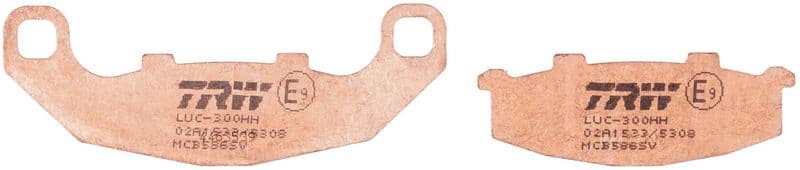 set placute frana,frana disc TRW Sinter Street MCB586SV