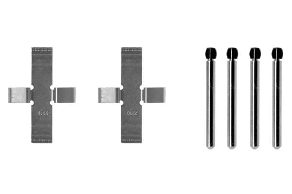 Set accesorii, placute frana BOSCH 1 987 474 001
