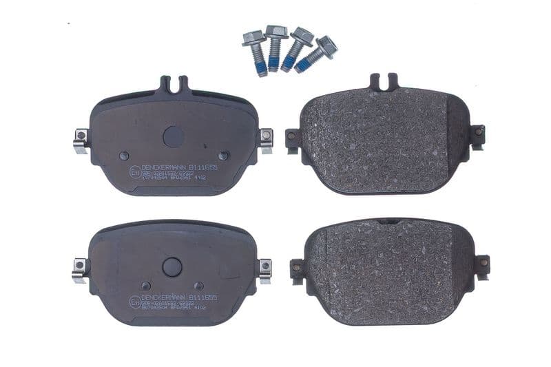 set placute frana,frana disc DENCKERMANN B111655