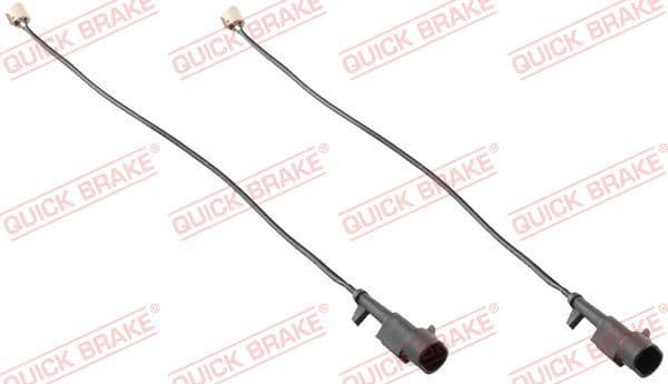 senzor de avertizare,uzura placute de frana QUICK BRAKE WS 0439 A