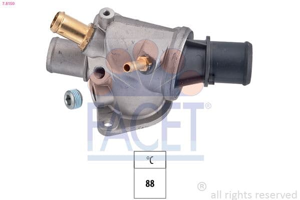 termostat,lichid racire FACET 7.8150