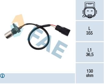Senzor impulsuri, arbore cotit FAE 79410