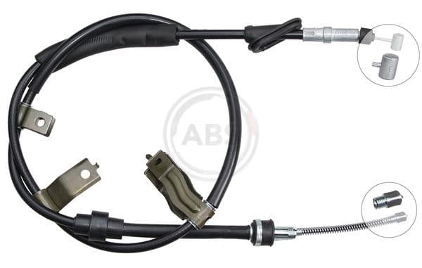 Cablu, frana de parcare A.B.S. K13978