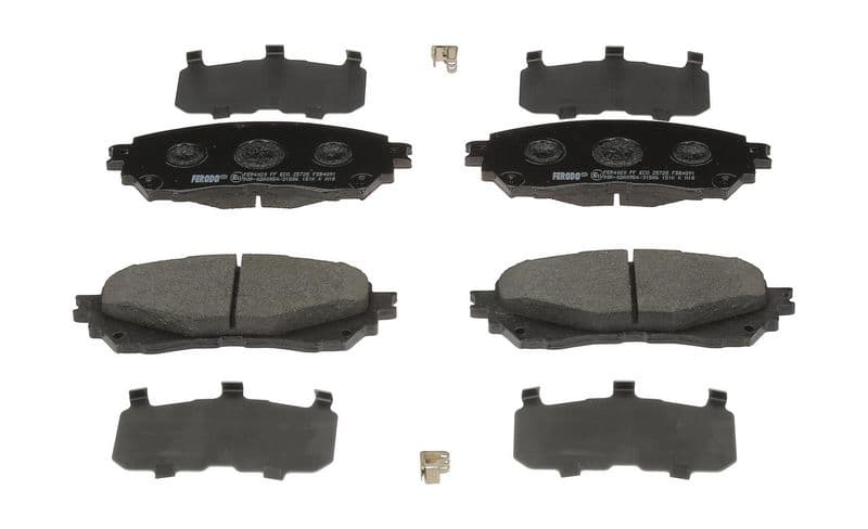 set placute frana,frana disc FERODO PREMIER ECO FRICTION FDB4891