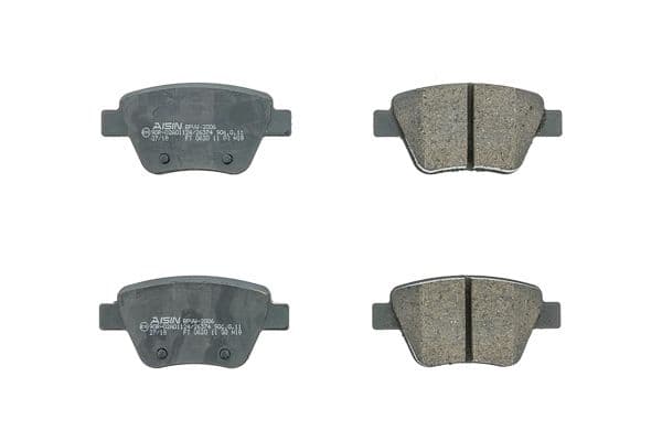 set placute frana,frana disc AISIN Premium ADVICS by BPVW-2006