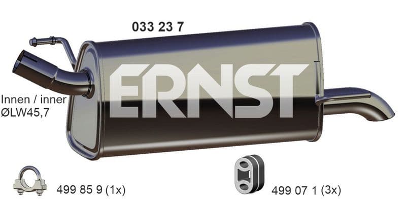 Toba esapament finala ERNST 033237