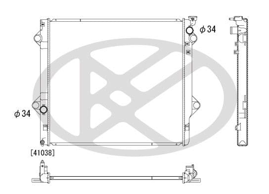 Radiator, racire motor KOYORAD PL012068R