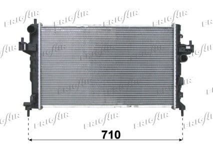 Radiator, racire motor FRIGAIR 0107.3100