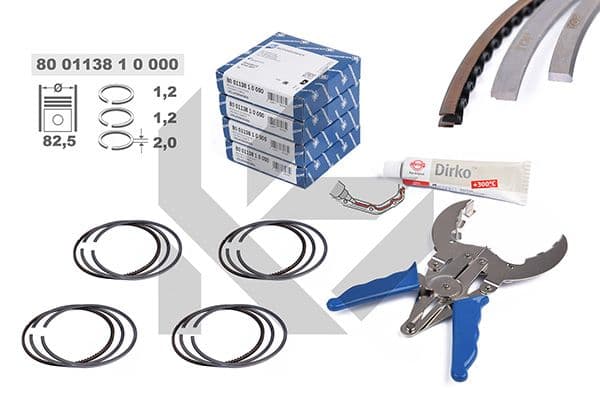 Set segmenti piston ET ENGINETEAM boxET – service kit R1010500KS