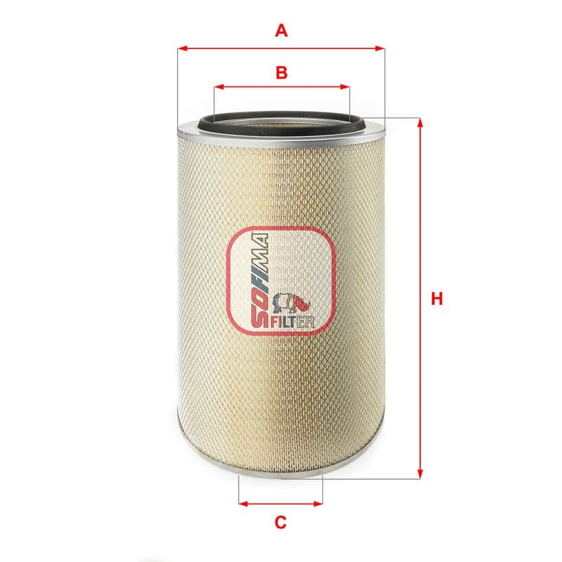 Filtru aer SOFIMA S 7544 A