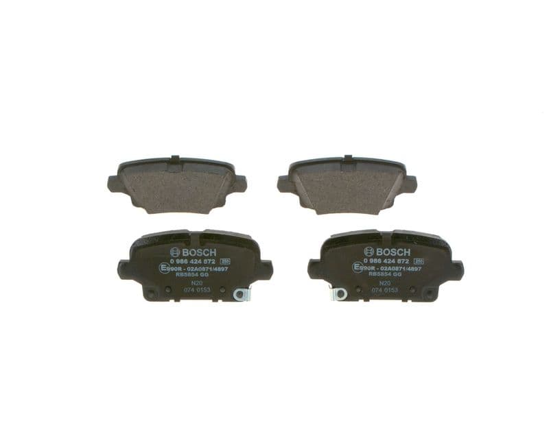 set placute frana,frana disc BOSCH 0 986 424 872