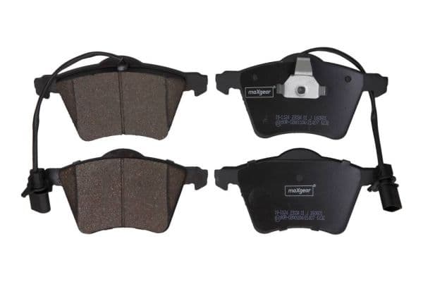 set placute frana,frana disc MAXGEAR 19-1124