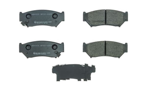 set placute frana,frana disc AISIN BPSZ-1009