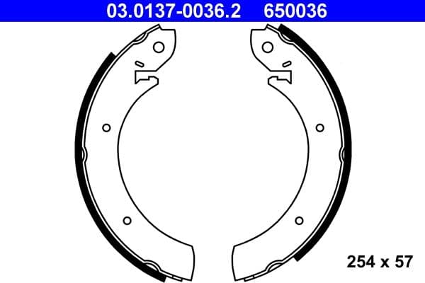Set saboti frana ATE 03.0137-0036.2