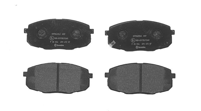 set placute frana,frana disc BREMBO PRIME LINE P 30 034