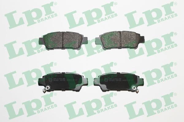 set placute frana,frana disc LPR 05P996