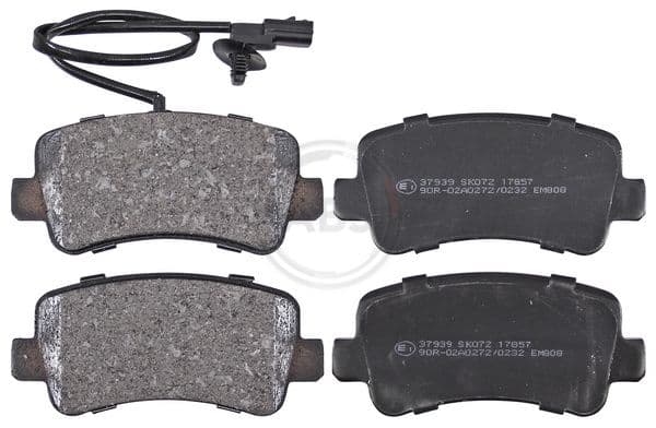 set placute frana,frana disc ABS 37939