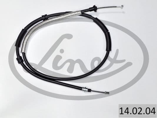 Cablu, frana de parcare LINEX 14.02.04