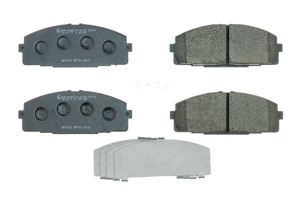 set placute frana,frana disc AISIN Premium ADVICS by BPTO-1914