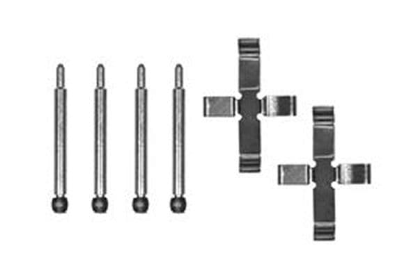 Set accesorii, placute frana TRW PFK152