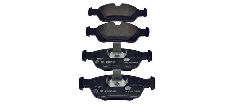 set placute frana,frana disc HELLA 8DB 355 008-741